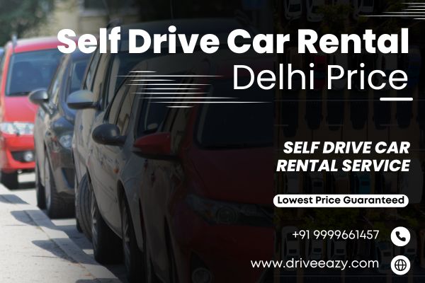 self drive car rental delhi price